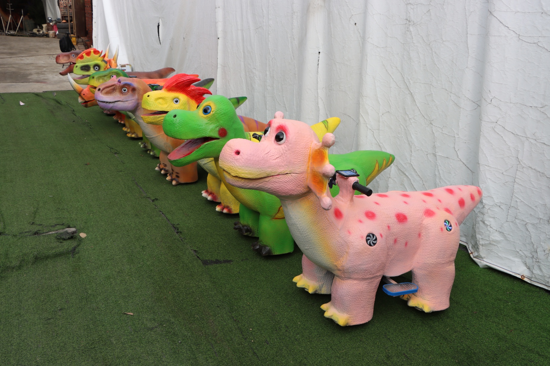 Cartoon Pink / Green Dragon Cute Set