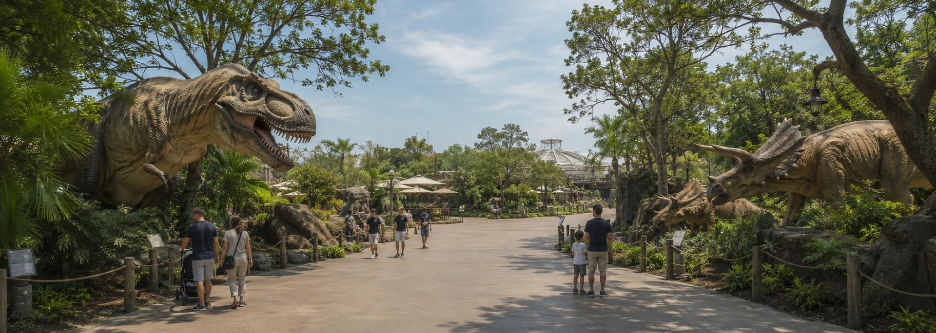 Dinosaur Park Style · Outdoor Themed Trail