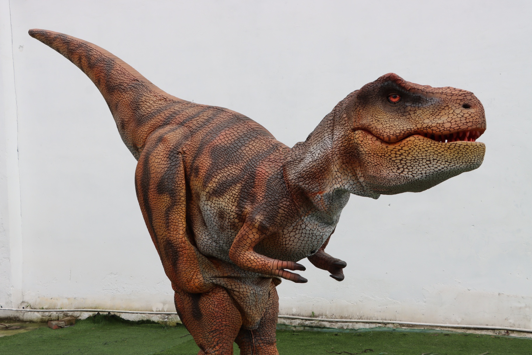 Brown T-Rex Walking Costume