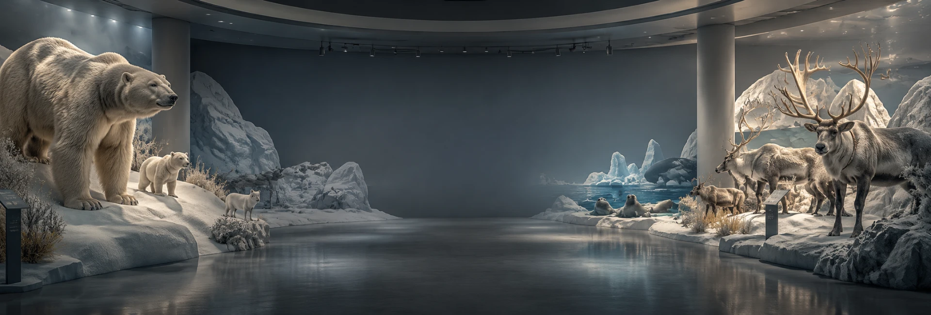 Arctic Themed Exhibition Hall