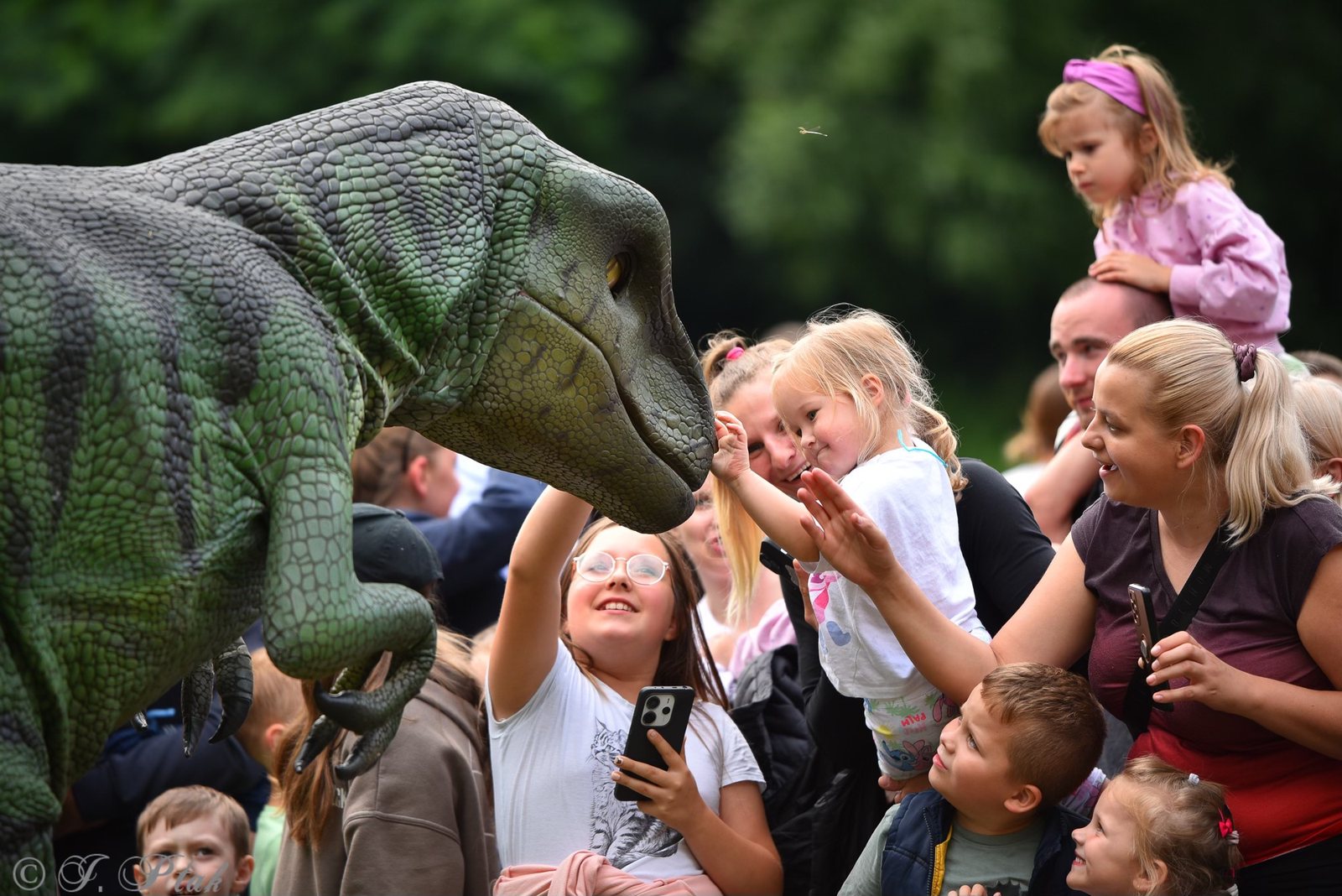 Walking T-Rex Meet-and-Greet