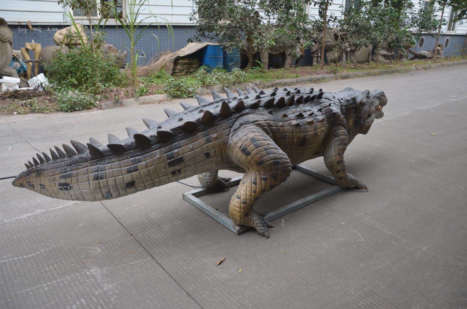 Full-Scale Crocodile Animatronic
