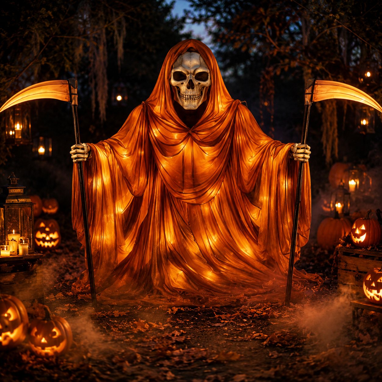 Illuminated Reaper Lantern
